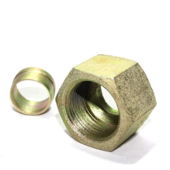 MS Nut Hydraulic For Ferrule Fitting.